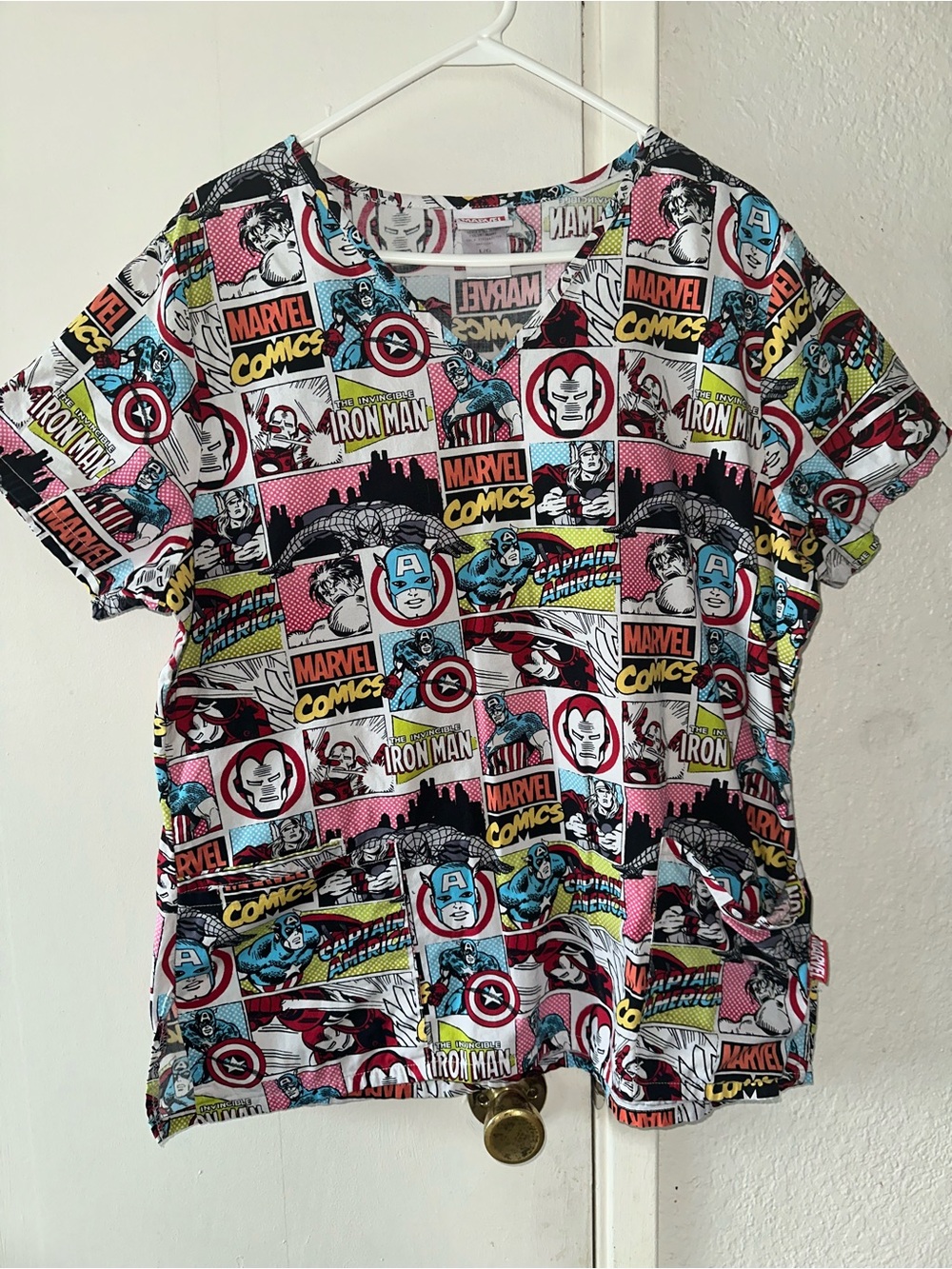 Marvel Scrub Top